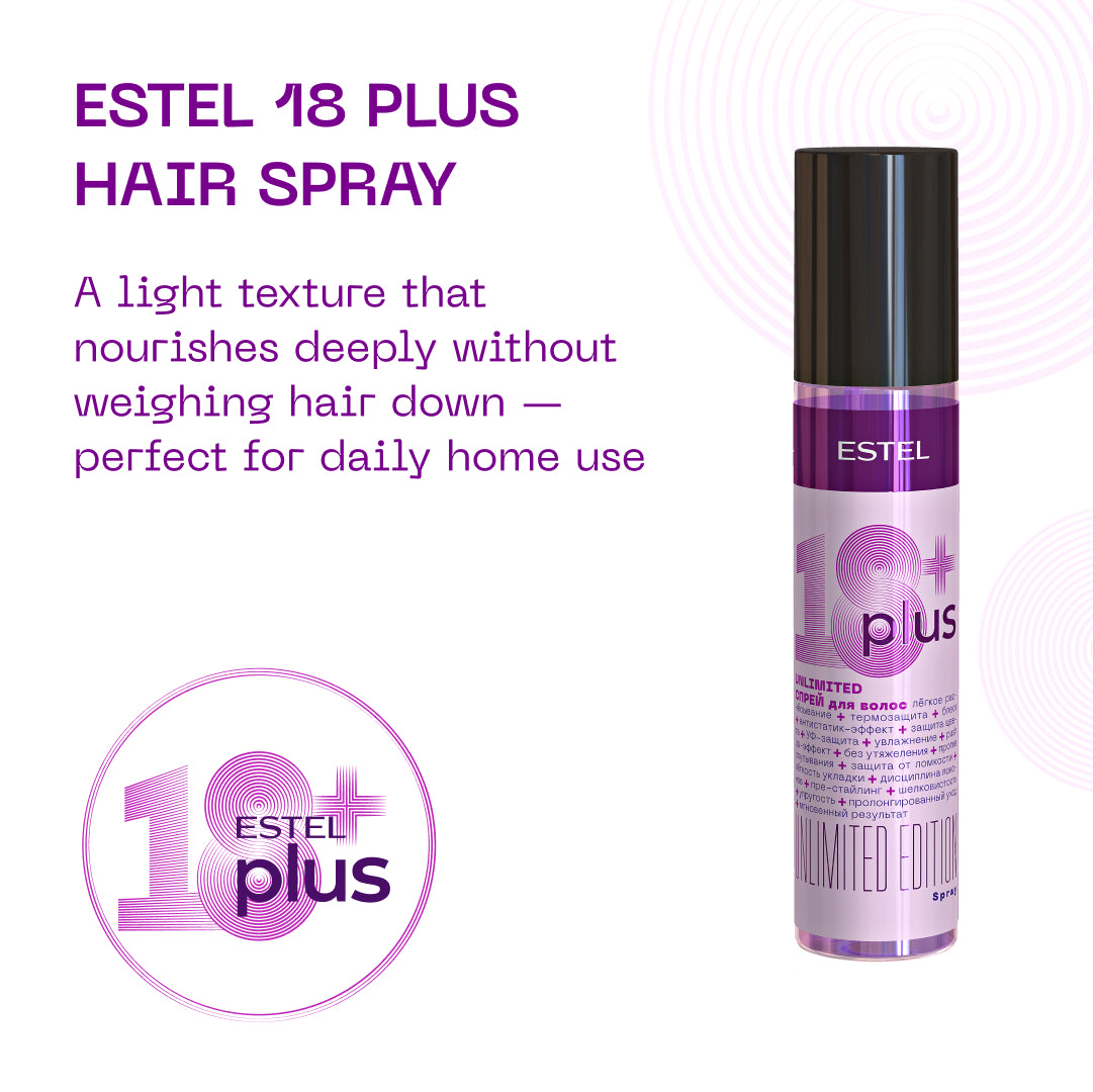 بخاخ الشعر ESTEL 18 PLUS