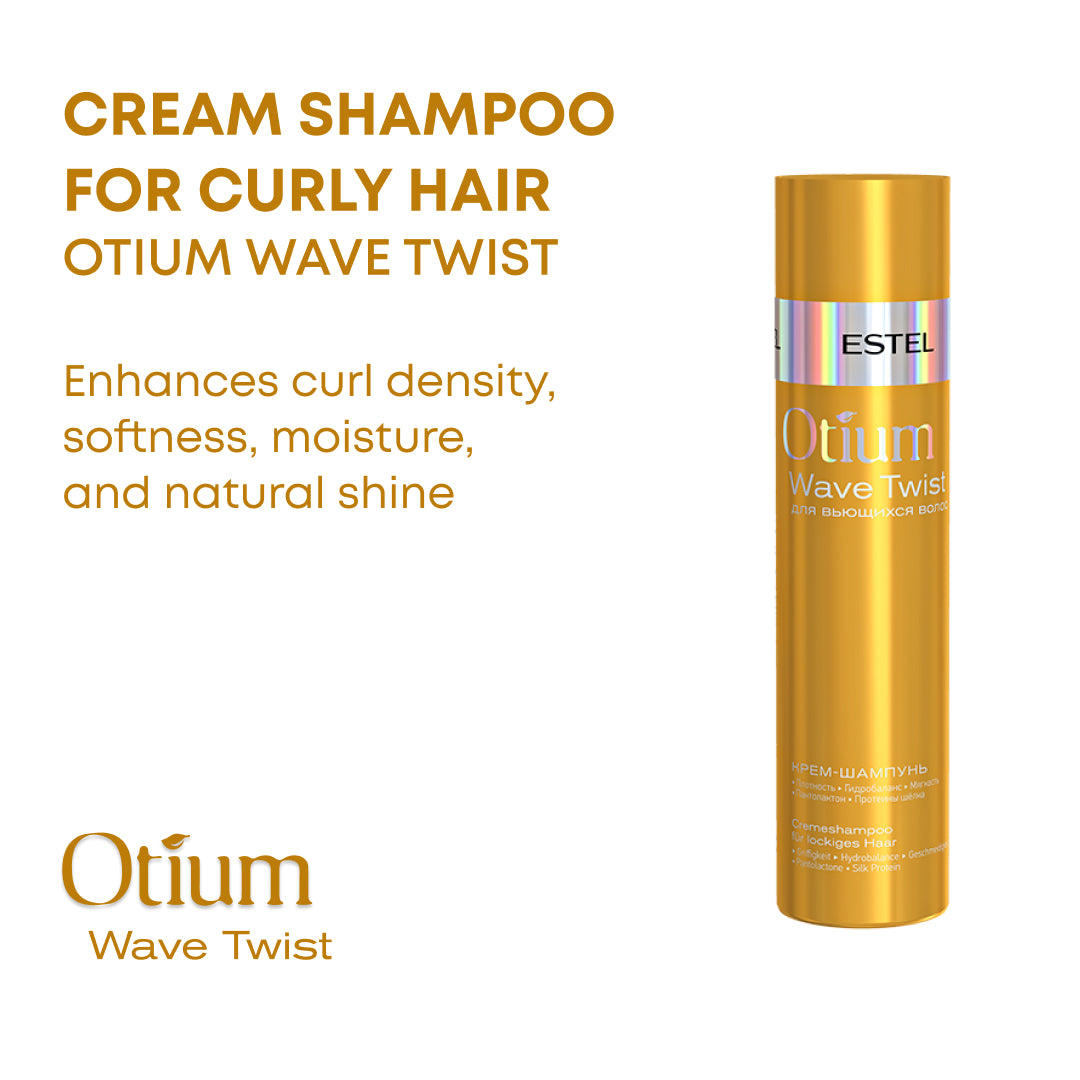 ESTEL OTIUM WAVE TWIST Крем-шампунь для вьющихся волос